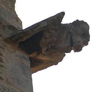 Gargoyle at the north-west corner of the tower March 2012